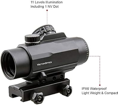 Amazon.com : Vector Optics 1x30 1/2 MOA Compact Tactical Prism 